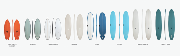 All Surfboards - Magic Carpet Surfboards